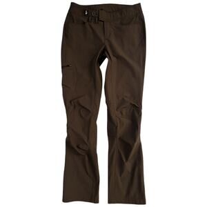 The North Face Arches Articulated Cargo Hiking Climbing Brown Pants Size 2 28X31